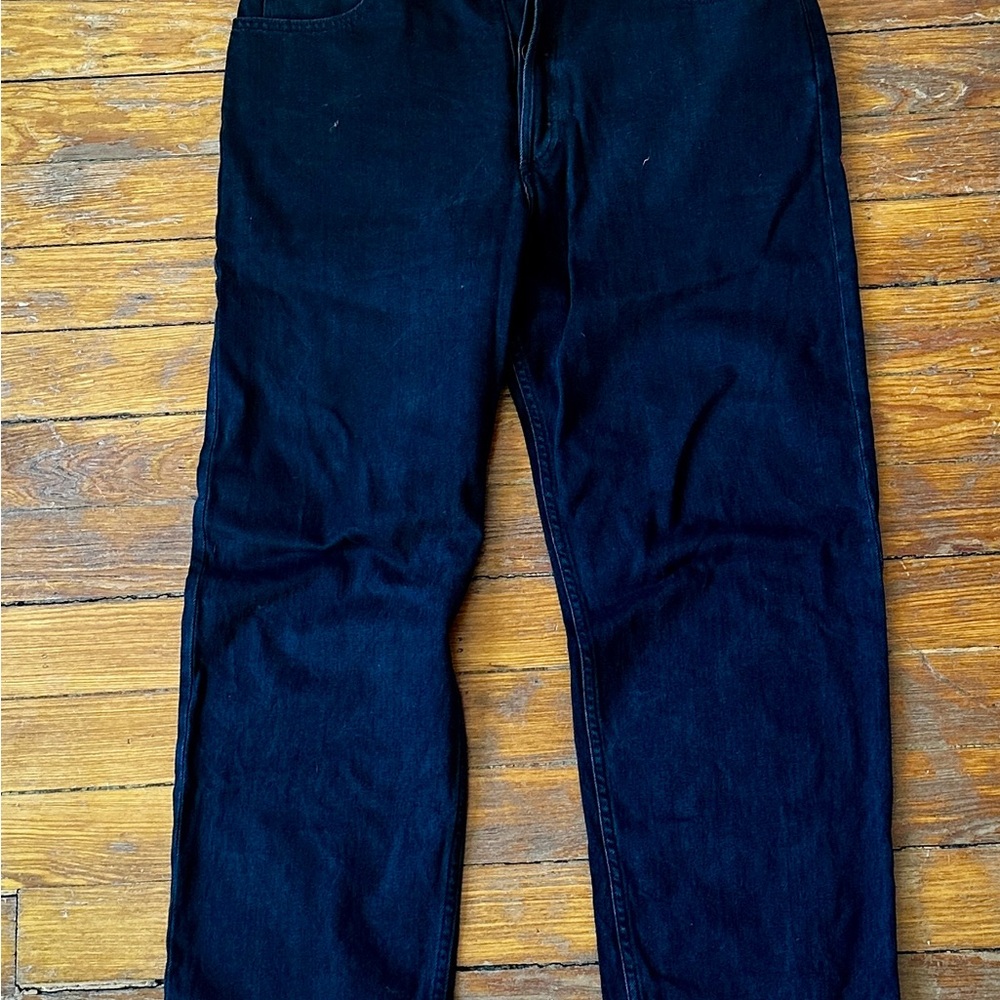 Imperfects. Mens Dark Blue Jeans - size 36